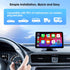 7" 7" Haudio Portable Wireless CarPlay & Android Auto Car Stereo with Backup Camera, HD Touch Screen, GPS, Voice