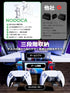 NODOCA 2-Slot Laptop Storage for Desk, Vertical Stand with Headphone Holder, Desk Side Storage (White)