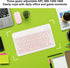 Bluetooth Keyboard Mouse Set, 10 Inch Ultra Thin Quiet Keyboard with DPI Mouse, Composite Keys Combo for Cellphone