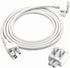 WESAPPINC Replacement Power Adapter Extension Cord - Compatible for iBook, MacBook Pro, 45W, 60W, 61W, 85W, 87W