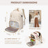 Backpack Men,15.6Inch Backpack pack MDODO Lunch for Women Insulated Lunch Box with USB Charging Port, Diaper Laptop