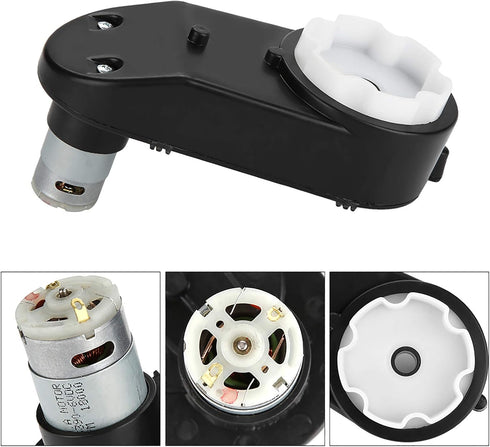RS 390 6V/12V Electric Motor for Children's Car Toy, 12000-20000RPM (6V 18000 rpm)