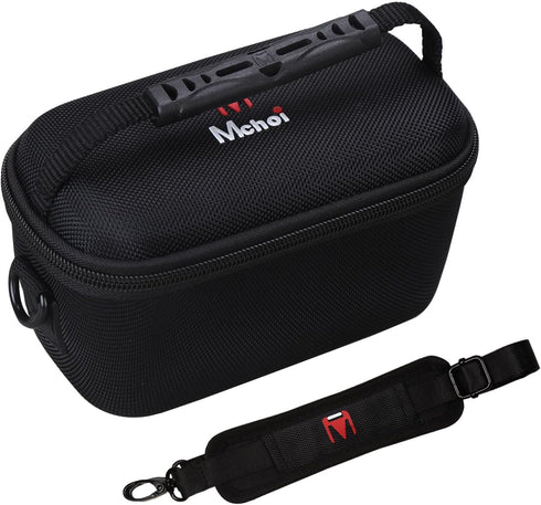 a6000/a6400/a6600/a6100/a5100 Mchoi Hard EVA Travel Case for Sony Alpha Mirrorless Digital Camera (Black and Pink)