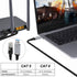 5 3.0 RJ45 10 11 USB to Ethernet Cable FT, USB A to Male Nylon Adapters, Gigabit Directly Connected, Compatible