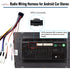 16Pin 1995-2013 1997-2012, 16Pin ISO Aftermarket Radio Harness Adapter for Nissan Infiniti Android Car Stereo Wiring