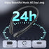 LHKLUK Headset IPX5 22H Neckband Bluetooth Headphones Retractable, Wireless with Mic, Sweatproof Earphones, Playtime
