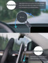 TPARTS Foldable Magnetic Car Cellphone Mount, Hidden Design for Tesla Model 3/Y, Compatible with iPhone 16, 15, 14, 13,