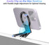 PROfezzion Metal Continuity Camera Mount for Mac Desktops & Displays, Compatible with iMac 2017 & Later