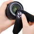 77mm Set of 2 Camera Lens Hoods and 1 Lens Cap, Rubber (Collapsible) + Tulip Flower for Enhanced Photography