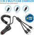 Fast Car Charger, Upgrade Dual USB Rapid Adapter Compatible with iPhone 15/14/13 Pro Max/13/12/11/Xs/XS