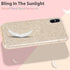 MILPROX Glitter Luxury Case for iPhone Xs MAX, Shiny Sparkly Slim Bling Crystal Clear, 3 Layer Hybrid Protection