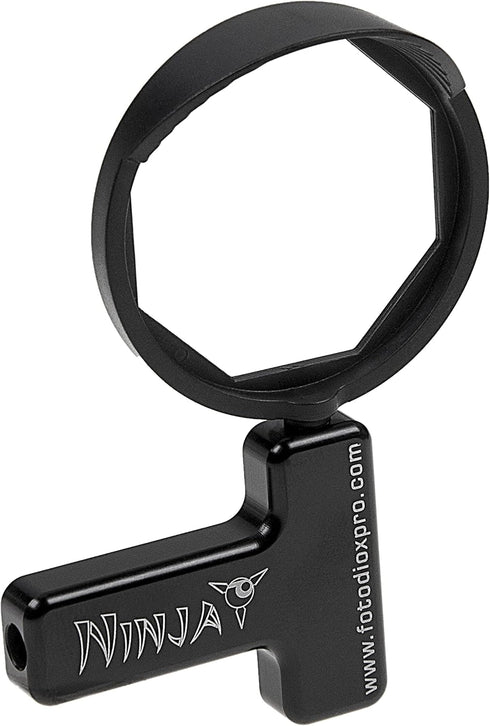 Ninja Lens Hood Kit - Creative Universal & Magnetic Accessories for Smartphones: Ninja Magnetic Core, 55mm Lens Hood