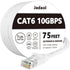 Jadaol Cat 6 Ethernet Cable 75 ft, 10Gbps Support Cat8 Cat7 Network,