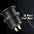 12V USB Aluminum Car Charger Socket, PD 3.0 Type C and Dual Quick Charge 3.0 USB Port for Car Boat Marine RV