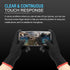 MECCANIXITY Gloves Touch Screen Sticker, Ultra High Sensitivity Flexible Carbon Fiber Stickers, Pack of 40