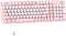 Links9+ Wireless Bluetooth Keyboard, Retro Round Typewriter Keyboard, Dual Mode Bluetooth & 2.4GHz