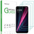 beukei Tempered Glass Screen Protector (3 Pack) for T-Mobile Revvl 6 Pro 5G / Revvl 6x Pro 5G, 9H Hardness, Touch