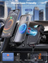 MOKPR 15W/10W/7.5W 15/14/13/13 Pro/12 Max/12/11/10/8 Wireless Car Charger, Auto-Clamping Car Mount Fast Charging Air