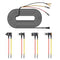Fuse Box Power Adapter for mangoal Dash Cams, Upgrade Parking Monitoring Hardwire Kit Accessories