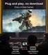 Reborn HDMI to DisplayPort Adapter, 4K@60Hz HDMI Male to DP Female Converter for Laptop, PS5, Xbox