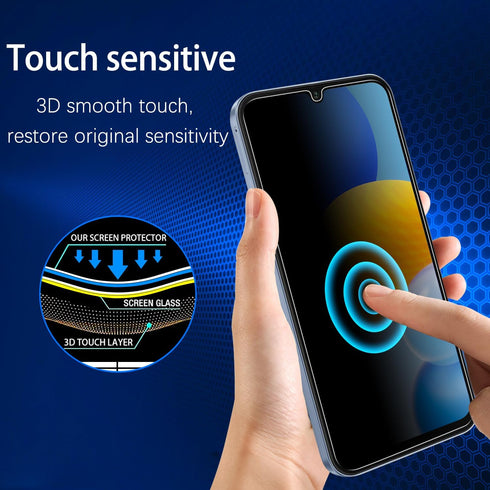 MAYtobe 2-Pack Tempered Glass Privacy Screen Protector for Samsung Galaxy A15 5G, Easy Install, No Bubbles, Anti-Scratch