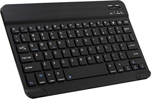 Portable Mini Wireless Bluetooth Keyboard Ultra-Slim Rechargeable for Apple iPad iPhone Samsung Tablet Phone Smartphone