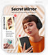 GOOSPERY Card Holder Wallet Case for iPhone 12 Pro Max 6.7" (2020), Magnetic Closure, Dual Layer Bumper, Hidden Mirror