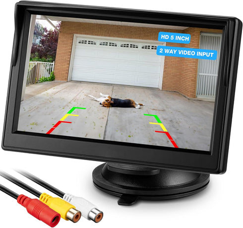 Chuanganzhuo Backup Camera Monitor Only - 5 Inch HD Image Back up Camera