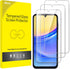 JETech 9H Tempered Glass Screen Protector for Samsung Galaxy A15 4G/5G 6.5-Inch, HD Clear, Anti-Scratch, 3-Pack