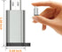 USB-C to Micro USB Adapter, 3-Pack USB Type C Female to Micro USB Male Converter for Samsung Galaxy S7 S6, Kindle, PS4