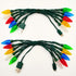 2 Pack KBG LED Christmas Lights Charging Cable, USB Charger Cord Multicolor 10LED 50inch Compatible with iPhone
