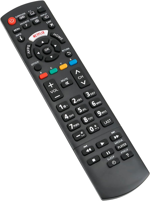 New N2QAYB001013 Remote for Panasonic Smart TV - Compatible with TC-50CX600, TC-55CX650, TC-60CX800, and More