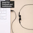 Konohan 150 Packs Earbuds - Bulk Earphones with 3.5 mm Wired Headphones for Classroom, School, and Travel (Black)