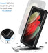 Lanhiem for Samsung Galaxy S21 Ultra Case, IP68 Waterproof Dustproof, Rugged Full Body Shockproof Phone Cover, Black
