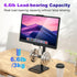 Hnfrwd 6-18.5 Inch,Universal Portable Monitor Stand Holder for Desktop Version Expandable Display Base Adjustable