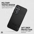 Pelican Protector Case for Samsung Galaxy S24 Plus, 6.7" Slim Rugged Cover with 16ft Drop Protection (Black)