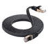 Cat 8 Ethernet Cable - Nylon Braided 10ft High Speed Network Cable, LAN Cable Wires CAT 8 RJ45 (Black 10ft) for Printer
