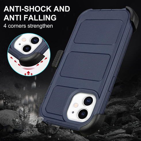 Saiboro 11 Anti-Drop,2 11,for 11 for iPhone Belt Clip Case Holster,Shockproof Heavy Duty Rugged with Stand Defender