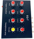 Cywhrvzsf EQ-7 Headset 7-Band 2 +12V Audio Signal Amplifier EQ Equalizer Channel Digital Sound Equalizer Power Adapter