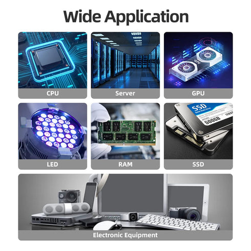 Thermal Pad 14.8 W/mK, 85x45x3.0mm Silicone Thermal Pads, Non-Conductive Cooling Pad for Laptop Heatsink
