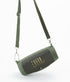 Waterproof Silicone Cover Case for JBL Charge 5 Bluetooth Speaker, Portable Travel Case with Carabiner (Green)
