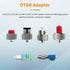 Fiber Optic Connector, Interchangeable Optical Fiber Connector for Single-Mode & Multi-Mode Fibers, 6 Styles