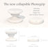 G GRIPONG GRIPONG Cute Soft Silicone Cover Expandable Collapsible Mobile Phone Grip Stand Holder for Smartphone Tablet