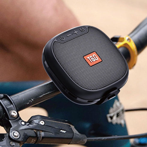 Enbiawit Portable Bluetooth Speaker for Bike, Mini Outdoor Travel Speakers, Wireless Traveling Bicycle
