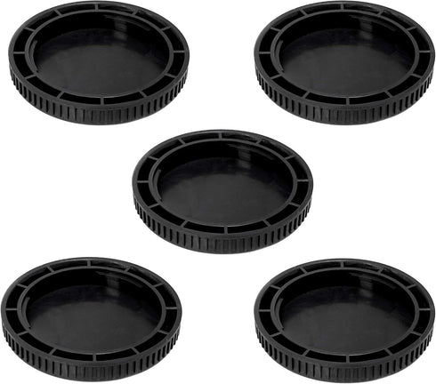 Fotasy (5 Packs) M43 M43, 4/3 Rear Cap, MFT Rear Lens Cover, Rear Lens Cap Micro Four Thirds Lens Back Cap, Compatible