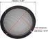 uxcell 8 Inch Speaker Grill Cover, 225mm Mesh Decorative Circle Subwoofer Guard Protector, Black 2pcs