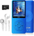 Dyzeryk MP3 Player, Music Player with 16GB Micro SD Card, Build-in Speaker/Photo/Video Play/FM