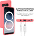 GOOSPERY Soft Feeling Jelly Case for Samsung Galaxy Note 8 (2017) - Silky Slim Bumper Cover (Flamingo)