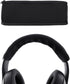 BlingKingdom Headphone Headband Cover Headphones Replacement Band Headband Protector with Zipper (Black)