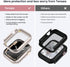Tensea Waterproof Apple Watch Screen Protector Case SE2 Series SE 6 5 4 40mm, iWatch Protective PC Face Cover